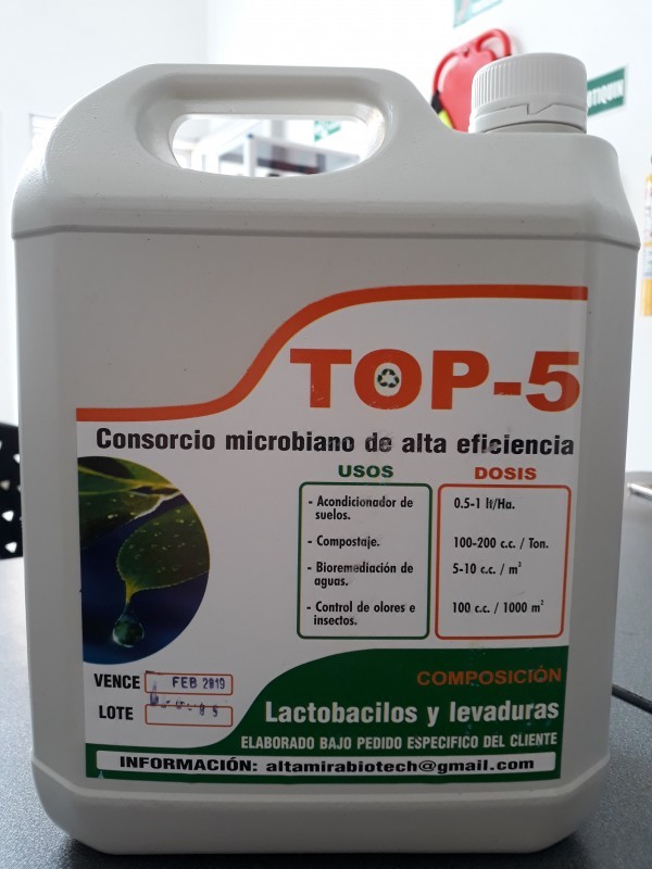 BIORREMEDIADORES TOP-5